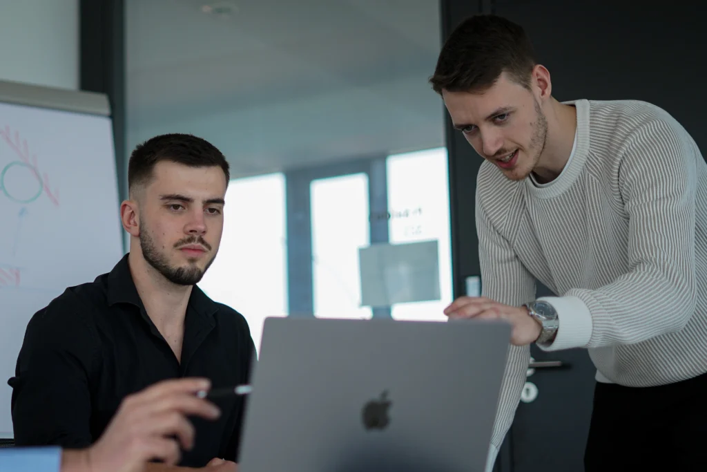 IT Firma am arbeiten