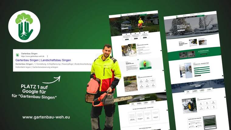 Gartenbau Weh · Platz 1 auf Google