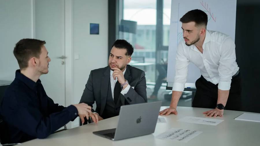 Strategiemeeting bei IT Konzepthaus