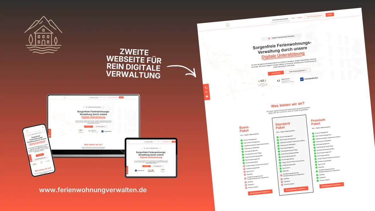 Ferienwohnung verwalten Projekt